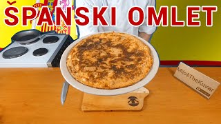 Spanski Omlet  Tortilla de Patatas [upl. by Modnarb]