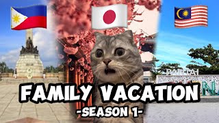 CAT MEMES THE ULTIMATE FAMILY VACATION FULL COMPILATION  SEASON 1 [upl. by Nodnab]