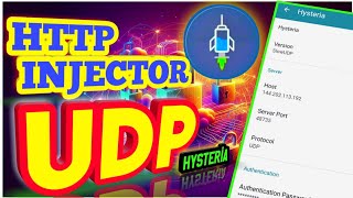 HTTP INJECTOR UDP Hysteria settings For Custom Server [upl. by Susanetta678]