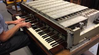 Well meet again performed on a Hammond Novachord built in 1939 [upl. by Lieno597]