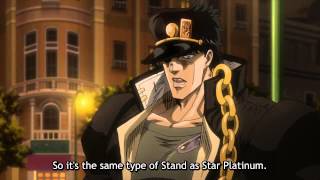 JJBA Stardust Crusaders  Dio and Jotaros Standoff [upl. by Nnaeel]