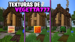 TEXTURAS QUE USO VEGETTA777 para MINECRAFT BEDROCK 120 [upl. by Zolly]