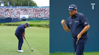 Every shot of Shane Lowrys second round at the 2021 BMW PGA Championship [upl. by Callahan]