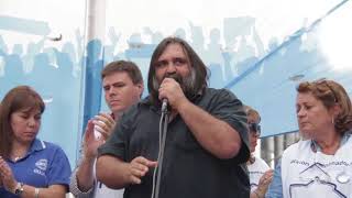 Discurso Roberto Baradel  Marcha FUDB a Casa de la Provincia 250418 [upl. by Sivek]