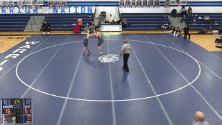 Waldwick High School vs Becton  Wallington Mens Varsity Wrestling [upl. by Yaja]