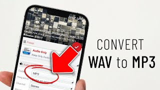 How to Convert WAV to MP3 file in Mobile [upl. by Aeriell493]