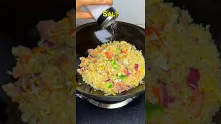 Bacon Egg Fried Rice 🤤 Bacon FriedRice EggFriedRice [upl. by Giacinta102]