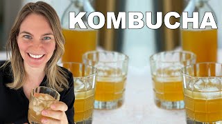 Kombucha Selbermachen So geht es ganz leicht [upl. by Naujid]