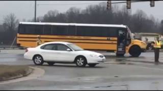 School bus driver hurt in Chesterfield crash [upl. by Felise]