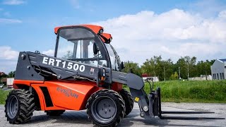 Mini Telehandler Made By Everun  The ERT1500 [upl. by Shippee]