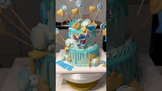 Gâteau d’anniversaire Stitch birthday cake [upl. by Nyrual920]