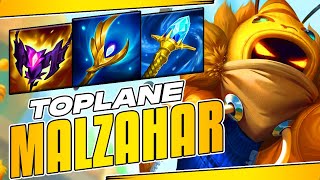 MALZAHAR BUT TOPLANE IS ACTUALLY LIT  S14 Malzahar MID Gameplay Guide [upl. by Bringhurst134]