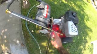 Pressurewasher Direct snapper 3100 psi pressure washer [upl. by Amairam560]