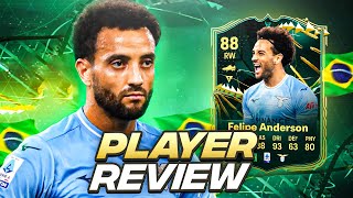 5⭐5⭐ 88 EVOLUTIONS FELIPE ANDERSON PLAYER REVIEW  FC 24 Ultimate Team [upl. by Aimekahs606]