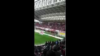 Vissel Kobe fans victory song Japan Football Soccer JLeague Okubo Reysol ヴィッセル神戸 [upl. by Pepita461]