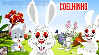 Páscoa  De olhos vermelhos De pelo branquinho  🐰 Coelhinho  Música da Páscoa [upl. by Elokkin583]