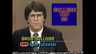 ESPN SportsCenter clip January 14 1982 [upl. by Ycrad444]