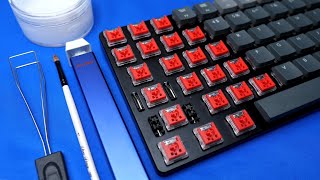 How to Lube Your Keychron Optical Switches and Stabilizers  Keychron K3 [upl. by Nnaylrebmik]