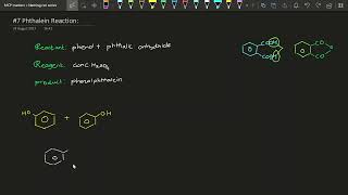 7 Phthalein ReactionNaming reaction SeriesTN Class12Quarterly Exam 2023 [upl. by Nnylamme320]