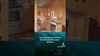 home amishcabin modularhomes realestate cabinhome prefabhomes airbnb tinyhousenation [upl. by Bornie]