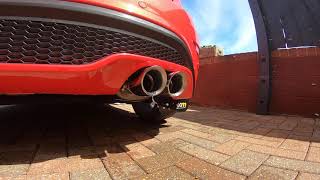 Fiesta st milltek non resonated race exhaust [upl. by Niwre]