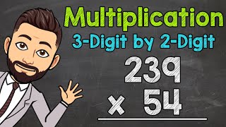 2Digit by 2Digit Multiplication Math  How to Multiply a 2Digit Number [upl. by Xantha]