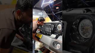 After Market Alloy wheels se gadi ko nuksaan 🤔 shorts video trending short video mahindrathar [upl. by Rebane]