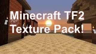 Minecraft Team Fortress 2 texture pack review Red Craft [upl. by Enicar]