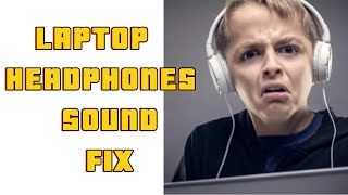 Laptop Headphone Noise Fix Easy Solutions [upl. by Ardnak]