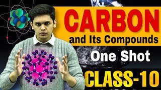 Carbon and its Compounds  One shot🔥 Class 10 Boards Full Chapter Science [upl. by Nahtan18]