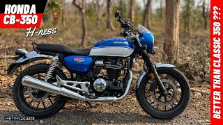 Honda Hness CB350 Review  Much better than Royal Enfield [upl. by Airehc]