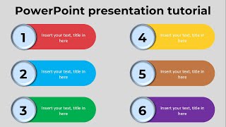 How to make an interactive PowerPoint presentation  PowerPoint basic training [upl. by Etnelav]