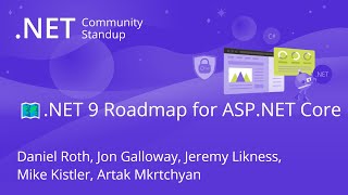 ASPNET Community Standup  NET 9 Roadmap for ASPNET Core [upl. by Kerat226]