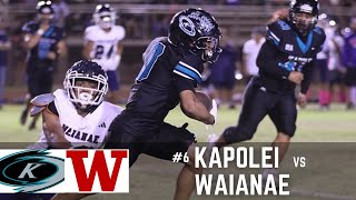 Kapolei vs Waianae  Hawaii Football 2023 [upl. by Joel]