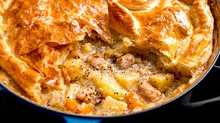 This Easy Sausage Pie makes a PERFECT dinner for the whole family [upl. by Ecnaralc]