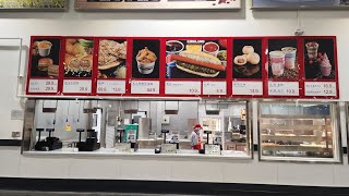 Costco in China Food Court Tour Foodie Hot Dogs Pizza Fried Chicken Tasty Menu [upl. by Yonina572]