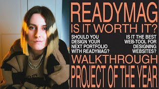 How to make a portfolio website with Readymag ● Project of the Year walkthrough ● Readymag review [upl. by Daniyal]