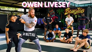 Owen Livesey joins Bangtao BJJ  Snapdowns amp Breaking Frames  Utilising Judo techniques in BJJ [upl. by Aisorbma271]