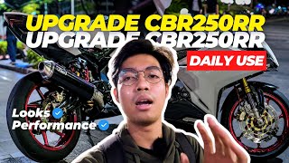 UPGRADE HARIAN CBR250RR ⚡️  PAKE QUICKSHIFTER EMANG GAK ADA OBAT ‼️  DAILY RIDE 69 [upl. by Ymiaj]