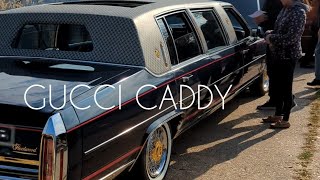 👜 1984 Stretch GUCCI Cadillac Fleetwood Limo Owned by Jackie Gleason Car gucci cadillac limo [upl. by Revorg]