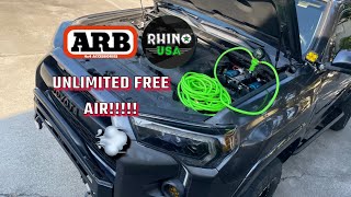 ARB compressor on a 5th gen 4runner [upl. by Oribelle]