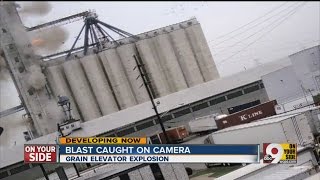 No one hurt in grain elevator explosion [upl. by Margery]