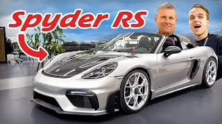 Ich hole den NEUEN PORSCHE SPYDER RS ab🤯 [upl. by Nilesoy209]