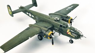 Revell 148 B 25 Mitchell 2017 build [upl. by Inavoy]