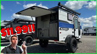 This SUV Towable Trailer Packs a PUNCH Sunray 109 from Sunset Park RV  Review [upl. by Eemyaj539]