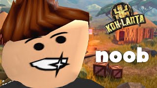 Je suis le pire joueur de Koh Lanta sur Roblox [upl. by Fachini583]