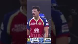 Mitchell starc vs Pollard 🔥 in ipl incident cricket cricketshorts ipl [upl. by Salsbury]