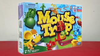 Mouse Trap Game  Unboxing and Review  Peephole View Toys [upl. by Anaynek]