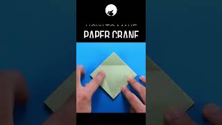 How to Make an Origami Crane A StepbyStep Guide for Beginners shorts [upl. by Ymas695]