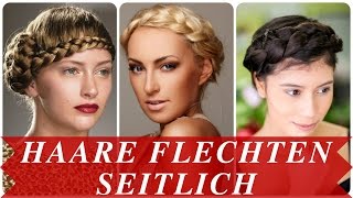 Haare flechten seitlich [upl. by Restivo]